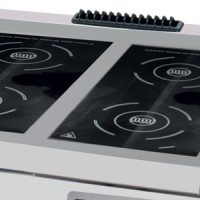 Premium Kookplaat - 4 Pitten - Inductie - Dubbel - 90 cm Diep - Elektrisch