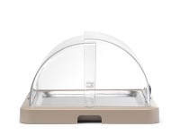 Enkele roll-top koelvitrine Duo UNIQ