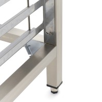 Onderstel voor Combistoomoven 4/5x 1/1 GN