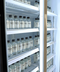 KOELKAST 2 GLASDEUREN