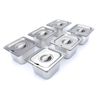 Chocoladesmelter - 6 x 1/6 GN 10 cm