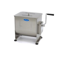 Vleesmenger - 30 L - 25 Kg Vlees - Enkele As - Handmatig