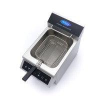 Frituurpan - 8 L - 1 Mand - Inductie - met Tapkraan