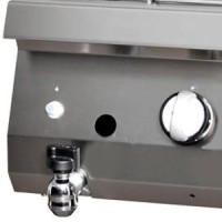 Heavy Duty Bain Marie - Enkel - 70 cm Diep - Gas