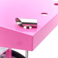 Suikerspinmachine – Ø 52 cm – Roze – met Onderstel