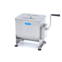 Vleesmenger - 20 L - 16 Kg Vlees - Enkele As - Handmatig