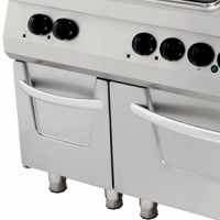 Premium Fornuis - 6 Pitten - Driedubbel - 90 cm Diep - incl. Oven - Elektrisch