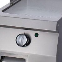 Heavy Duty Grillplaat - Glad - Enkel - 70 cm Diep - Gas