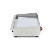 Grillplaat - Glad Chroom - 73 cm - incl. Opvangbak - 400V