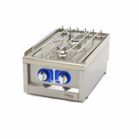 Kookplaat Horeca - 2 Pitten - Enkel - 60 cm Diep - Gas