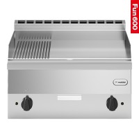 bakplaat |glad-geribbeld|