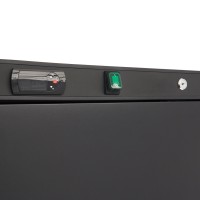 Koelkast - 600 L - 4 Verstelbare Roosters - Zwart