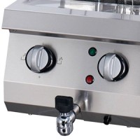 Heavy Duty Pastakoker - 1 x 20L - Enkel - 70 cm Diep - Elektrisch