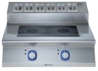 FORNUIS, 2 ZONES HP INDUCTIE KOOKPLAAT, GN HOUDER, 800 MM, TOPMODEL