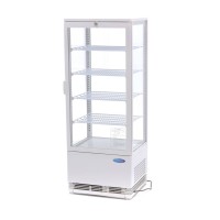 Koelvitrine - 98 L - 43 cm - Wit