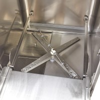 Pannenwasser - 60 x 76 cm - met Glansspoel- en Zeeppomp - 400V