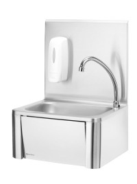 Wasbak - kraan met knie bediening