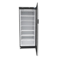 Vrieskast - 600 L - Zwart - met Glazen Deur