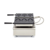 Wafelijzer - 3 Stuks - Vagina - Draaibaar