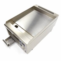 Horeca Grillplaat - Glad - Enkel - 60 cm Diep - Gas