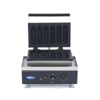 Wafelijzer - 6 Stuks - Corndog - 2 Motieven