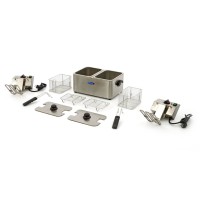 Frituurpan - 2x 4 L - 2 Manden - tot 2 Kg Frites