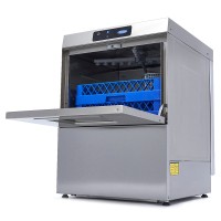 Horeca Vaatwasser - 50 x 50 cm - met Glansspoelpomp - Digitaal Display - 400V