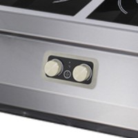 Heavy Duty Kookplaat - 2 Pitten - Inductie - Enkel - 70 cm Diep - Elektrisch