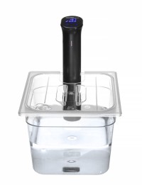 Deksel voor GN containers met uitsparing voor sous vide stick