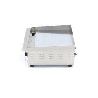 Grillplaat - Glad Chroom - 55 cm - incl. Opvangbak