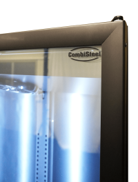 KOELKAST 3 GLASDEUREN ZW HEAT