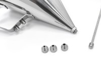 Beslagdispenser - 1,6 L - RVS - incl. Doseerknop