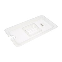Gastronorm Deksel - 1/3 GN - Polycarbonaat - met Uitsparing