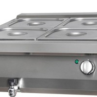 Heavy Duty Bain Marie - Dubbel - 70 cm Diep - Elektrisch