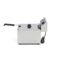 Frituurpan - 8 L - 1 Mand - tot 1,4 Kg Frites