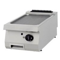 Premium Grillplaat - Gegroefd - Enkel - 90 cm Diep - Gas