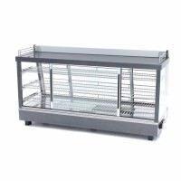 Warmhoudvitrine - 186 L - 121,5 cm - 3 Niveaus