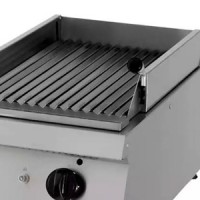 Heavy Duty Lavasteengrill - Enkel - 70 cm Diep - Gas