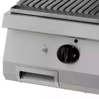 Heavy Duty Lavasteengrill - Enkel - 70 cm Diep - Gas