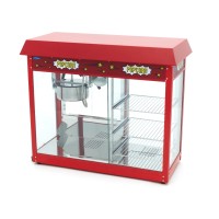 Popcorn Machine – 150 gr – met Warmhoudvitrine