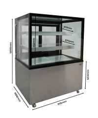 KOELVITRINE 270L
