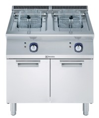 FRITEUSE 2x15 L, 800 MM, ELEKTRISCH
