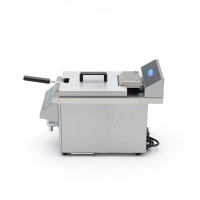 Frituurpan - 8 L - 1 Mand - Inductie - Liftsysteem - met Tapkraan