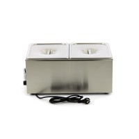 Bain Marie - met Tapkraan - incl. 2x 1/2 GN-Set - Elektrisch
