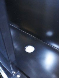 KOELKAST 3 GLASDEUREN ZW HEAT