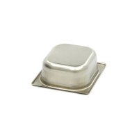 Gastronorm Bak - 1/6 GN - 6,5 cm Diep - RVS