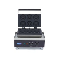 Donutmaker - 6 Donuts - Ø 8 cm - Ingebouwde Timer