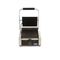 Contactgrill - Gegroefd - Enkele Grillplaat - 22 cm