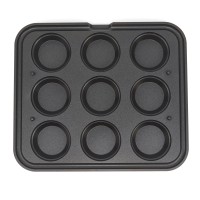 Tartelette Vorm - Rond - 89/65 mm - 9 stuks