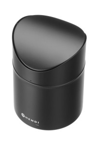 Tafelformaat prullenbak met schommeldeksel